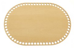 Dno na košík ovál 30X20 cm JAVOR typ D32