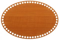 Dno na košík ovál 30x20 cm TŘEŠEŇ typ D25