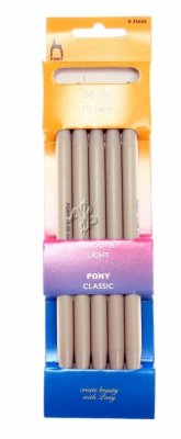 Jehlice ponožkové PONY  20 cm 10 mm sada 5 ks