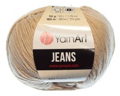 Jeans 87 béžová YarnArt