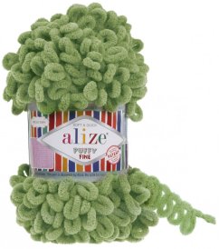 Alize Puffy Fine 485 zelená