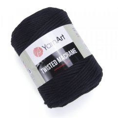 Twisted Macrame 500 g barva 750 černá