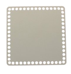 Dno na košík ČTVEREC 20X20 cm ŠEDÁ typ F3