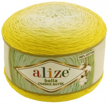 Alize Bella Ombre Batik - Materiál složení - 100 % bavlna