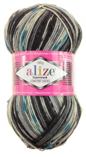 Alize Superwash comfort socks  7650
