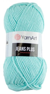 Jeans Plus 76 světle tyrkysová YarnArt