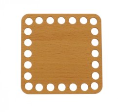 Dno na košík ČTVEREC 10X10 cm BUK typ F1