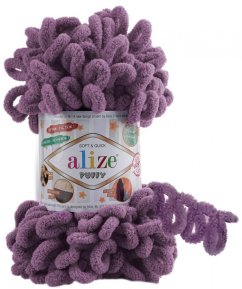 Alize Puffy 437  fialová