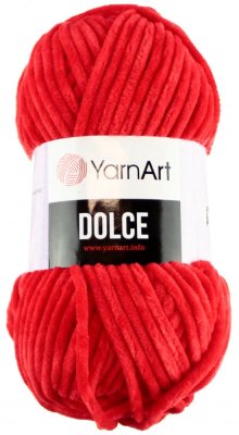 Dolce YarnArt 748 červená