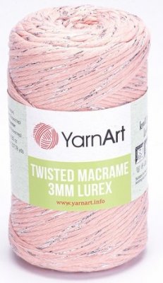 Twisted Macrame Lurex 3mm příze  767