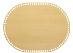 Dno na košík ovál 40X30 cm JAVOR typ D30