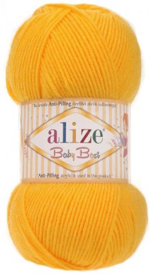 Alize Baby Best  216 sytá žlutá