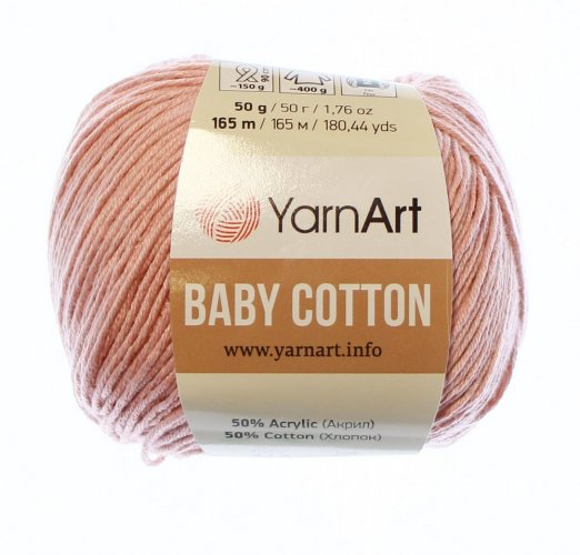Baby Cotton  YarnArt 413 pudrová