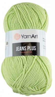 Jeans Plus  11 světle zelená YarnArt