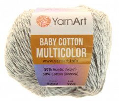 Baby Cotton Multicolor příze YarnArt  5202