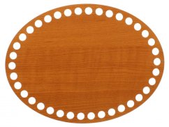 Dno na košík ovál 20x15 cm TŘEŠEŇ typ D22