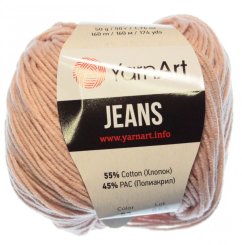 Jeans 83 růžová YarnArt