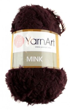 Mink 342 Čokoládově hnědá  YarnArt