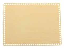Dno na košík obdélník 40x30 cm Přírodní překližka  typ E35