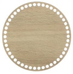 Dno na košík kruh 20 cm DUB II  typ B20