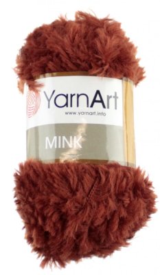 Mink 340 Rezavá-cihlová  YarnArt