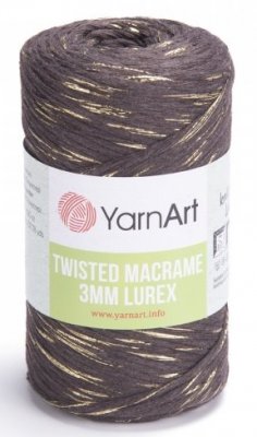 Twisted Macrame Lurex 3mm příze  769