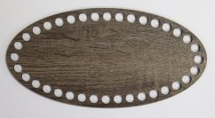 Dno na košík ovál 20x10 cm Dub Lanýž typ D21