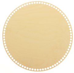Dno na košík kruh 40 cm Přírodní překližka typ B40