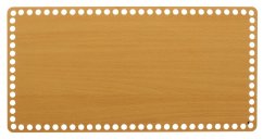 Dno na košík obdélník 40X20 cm BUK typ E33