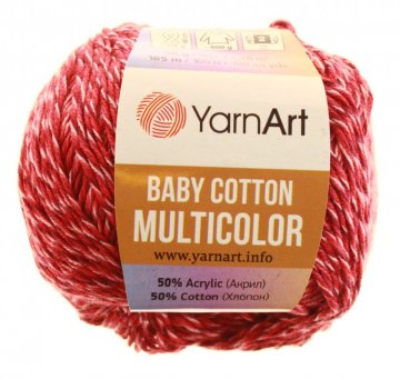 Baby Cotton Multicolor příze - YarnArt