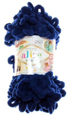 Alize Puffy  barva č  58  tmavě modrá
