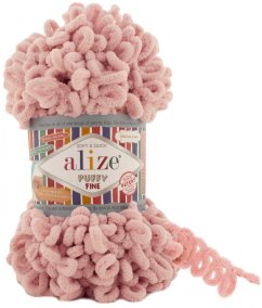 Alize Puffy Fine 340 pudrová