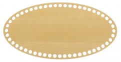 Dno na košík ovál 30X15 cm JAVOR typ D23