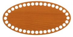 Dno na košík ovál 20x10 cm TŘEŠEŇ typ D21