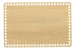 Dno na košík obdélník 30X20 cm DUB II typ E26