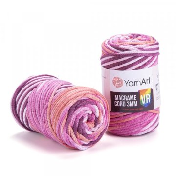 Macrame Cord 3mm VR příze YarnArt - Skladem