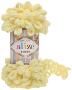 Alize Puffy 13  světle žlutá