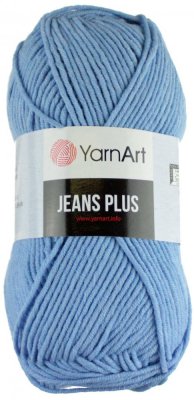 Jeans Plus 15 světle modrá YarnArt